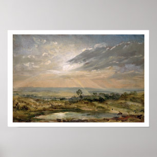 Branch Hill Pond, Hampstead Poster