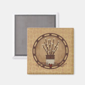 Branch Lights Magnet (Vorderseite/Rückseite)