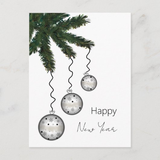 Branch of Christmas tree Postkarte (Vorderseite)