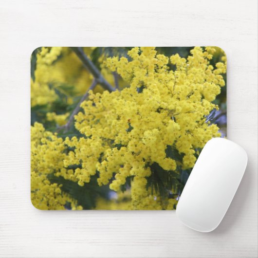 Branch of mimosa mousepad (Mit Mouse)