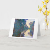 Branch of the Seine near Giverny, Monet Karte (Gelbe Blume)
