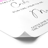 Branch Sakura - Raten Sie mal, wie viele Korken Poster (Ecke)