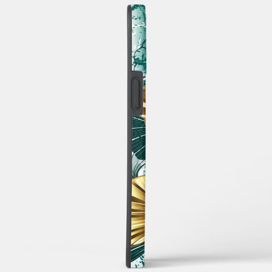 Branch with Golden Leaves Ginko Biloba Case-Mate iPhone Hülle (Rückseite / Rechts)