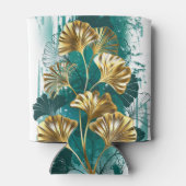 Branch with Golden Leaves Ginko Biloba Dosenkühler (Rückseite)