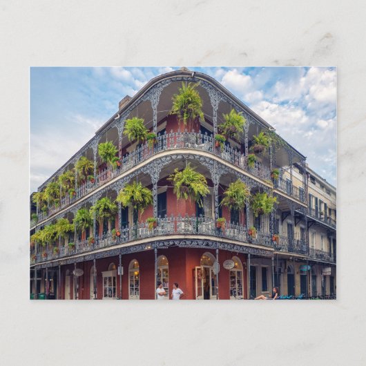 Branche House (New Orleans, LA) Postkarte (Vorderseite)