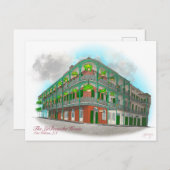 Branche House (Portrait) Postkarte (Vorne/Hinten)