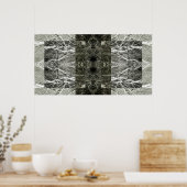 Branched Mosaic Poster (Küche)