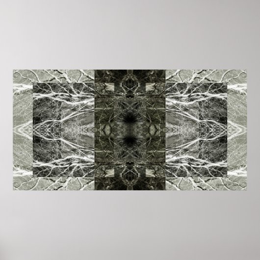 Branched Mosaic Poster (Vorne)