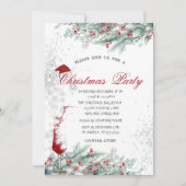 Branchen Berries, Glas, Weihnachten im Unternehmen Einladung (Vorderseite)