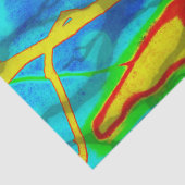 Branchen in Fettfarbe Seidenpapier (Detail)
