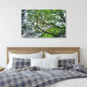 Branchen und Blätter III Leinwanddruck (Insitu (Schlafzimmer))