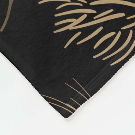 Branchen und Kiefer 2 Fleecedecke (Ecke)