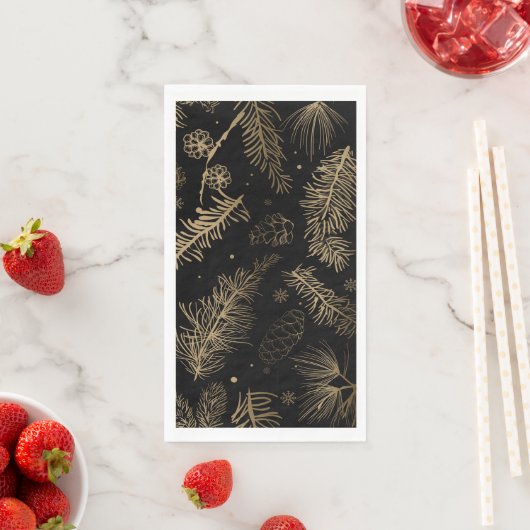 Branchen und Kiefer 2 Serviette (Beispiel)