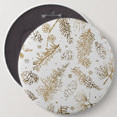 Branchen und Kiefern Button (Vorne & Hinten)