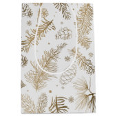 Branchen und Kiefern Mittlere Geschenktüte (Vorderseite)