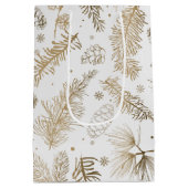 Branchen und Kiefern Mittlere Geschenktüte (Rückseite)