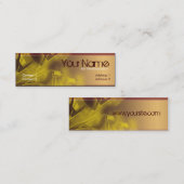 Branchengrunge Mini Business Card Mini Visitenkarte (Vorne/Hinten)