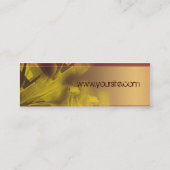 Branchengrunge Mini Business Card Mini Visitenkarte (Rückseite)