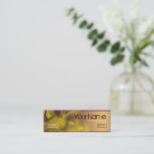 Branchengrunge Mini Business Card Mini Visitenkarte (Stehend Vorderseite)