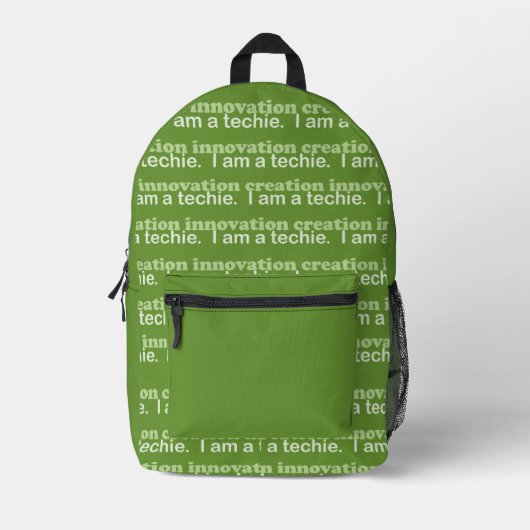 Branchenrucksack - Technologie Bedruckter Rucksack (Vorderseite)