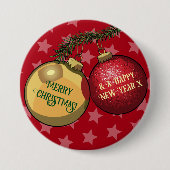 Branchentreff Tree Ornaments Frohe Weihnachten und Button (Vorderseite)