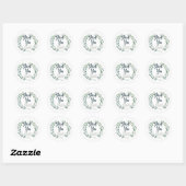 Branches Laurel Vielen Dank, dass Sie Sticker (Blatt)