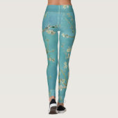 Branches_W_Almond_Blossoms_Vincent_van_Gogh_1890 Leggings (Rückseite)