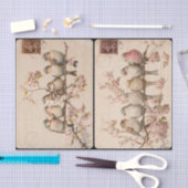 Branchy Birds Tissue Paper Seidenpapier (Handwerk)