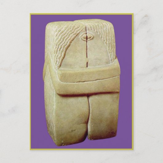 Brancusi, The Kiss, Fine Art, Postkarte (Vorderseite)
