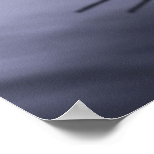 Brand auf der Schüssel mit Blättern Poster (Ecke)