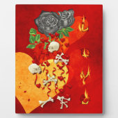 Brand der Liebe Fotoplatte (Vorderseite)