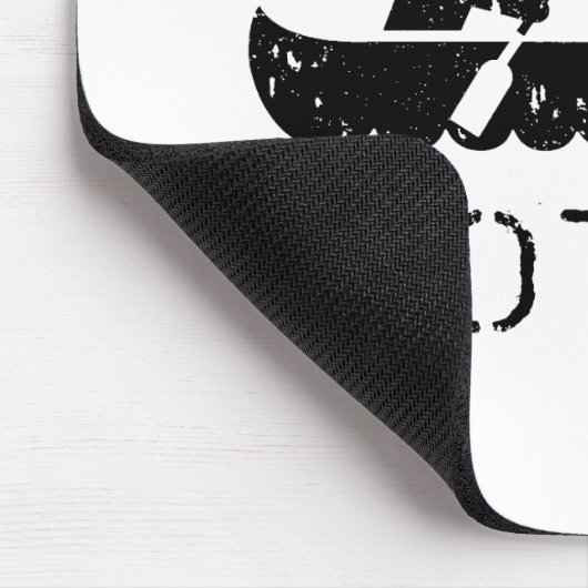 BRAND-FAT. NICHT ÖL. (CANOEING) MOUSEPAD (Ecke)