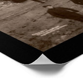 Brand in Baltimore MD Foto 1904 Poster (Ecke)