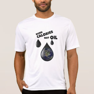 Brand-Kalorien-nicht Öl-Shirt T-Shirt