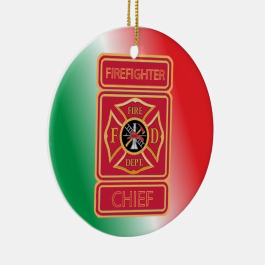 Brand-Leitschild Keramikornament (Rechts)