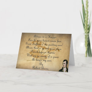 BRAND-NACHTgruß-KARTE Karte