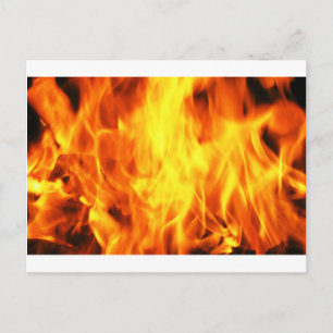 Brand Postkarte