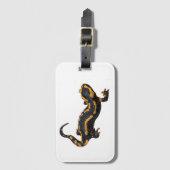 Brand Salamander Gepäckmarke Gepäckanhänger (Vorderseite Vertikal)