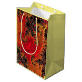 Brand- und Beauty-Geschenktasche Mittlere Geschenktüte (Rückseite Schrägansicht)