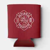 Brandabfall Malteser Kreuz Decken Dosenkühler (Rückseite)