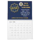 Brandable 2026 Islamic Hijri Calendar Customisable Kalender (Mär 2026)