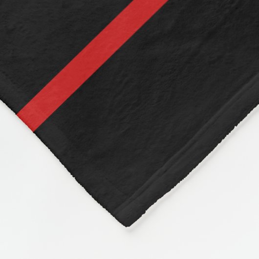 Brandabteilung ADD NAME Firefighter Abzeichen Resc Fleecedecke (Ecke)