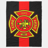 BRANDABTEILUNG FLEECEDECKE (Vorderseite)