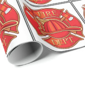 Brandabteilung - Geschenkwrap - SRF Geschenkpapier (Rolleneckpunkt)