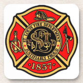 BRANDABTEILUNG St. LOUIS. Getränkeuntersetzer (Vorderseite)