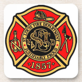 BRANDABTEILUNG St. LOUIS. Getränkeuntersetzer