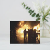 Brandausbildung Postkarte (Stehend Vorderseite)