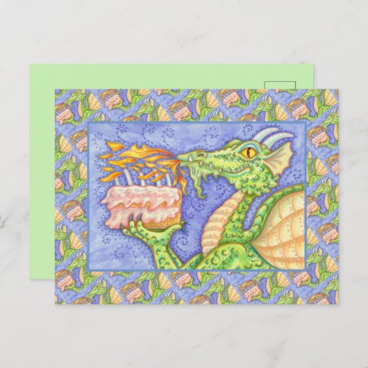 BRANDBRÜTTERKANDLAGE POSTKARTE (Vorne/Hinten)