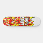 Branddesign für Hot-Stuck-Flammen Skateboard (Horizontal)