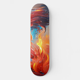 Branddesign und Wasserskateboard Skateboard